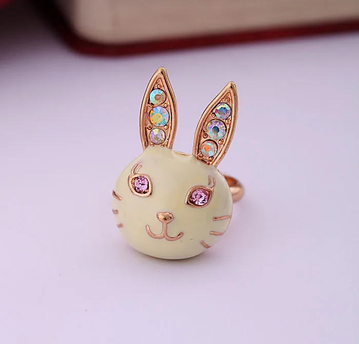 3 Color Beige Pink Black Little Girl Enamel Cute Rabbit Ring Women Fashion Animal Ring Aliexpress Hot Sale
3 Color Beige Pink Black Little Girl Enamel Cute Rabbit Ring Women Fashion Animal Ring Aliexpress Hot Sale