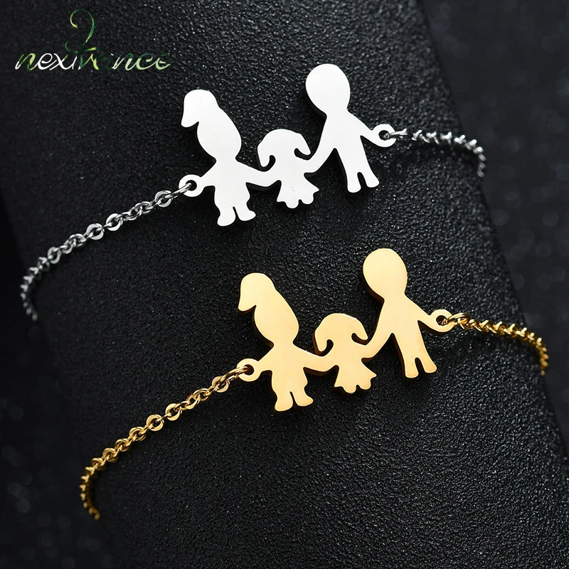 Nextvance Family Dad Mom Daughter Bracelet Boys Girls 7inch Chain Bracelets & Bangles for Christmas Gift Dropshipping
Nextvance Family Dad Mom Daughter Bracelet Boys Girls 7inch Chain Bracelets & Bangles for Christmas Gift Dropshipping