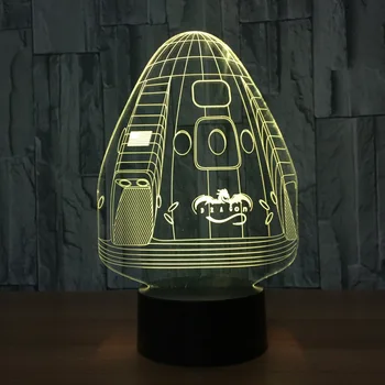 Dragon Space Capsule 7 Color Lamp 3d Visual Led Night Lights For Kid Touch Usb Table Lampara Lampe Sleeping Nightlight Room Lamp
Dragon Space Capsule 7 Color Lamp 3d Visual Led Night Lights For Kid Touch Usb Table Lampara Lampe Sleeping Nightlight Room Lamp