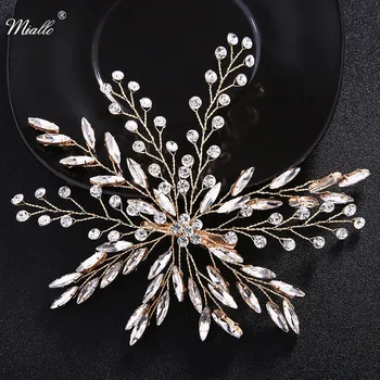 Miallo Fashion Gold Color Hair Clips Handmade Crystal Hair Jewelry Accessories Barrettes Wedding Headdress Women Hairpieces
Miallo Fashion Gold Color Hair Clips Handmade Crystal Hair Jewelry Accessories Barrettes Wedding Headdress Women Hairpieces