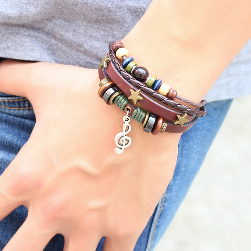 New Stainless Steel Fashion Retro Anchor Charm Jewelry For Women Gift Brown Genuine Leather Bracelet Men's Bangle
New Stainless Steel Fashion Retro Anchor Charm Jewelry For Women Gift Brown Genuine Leather Bracelet Men's Bangle