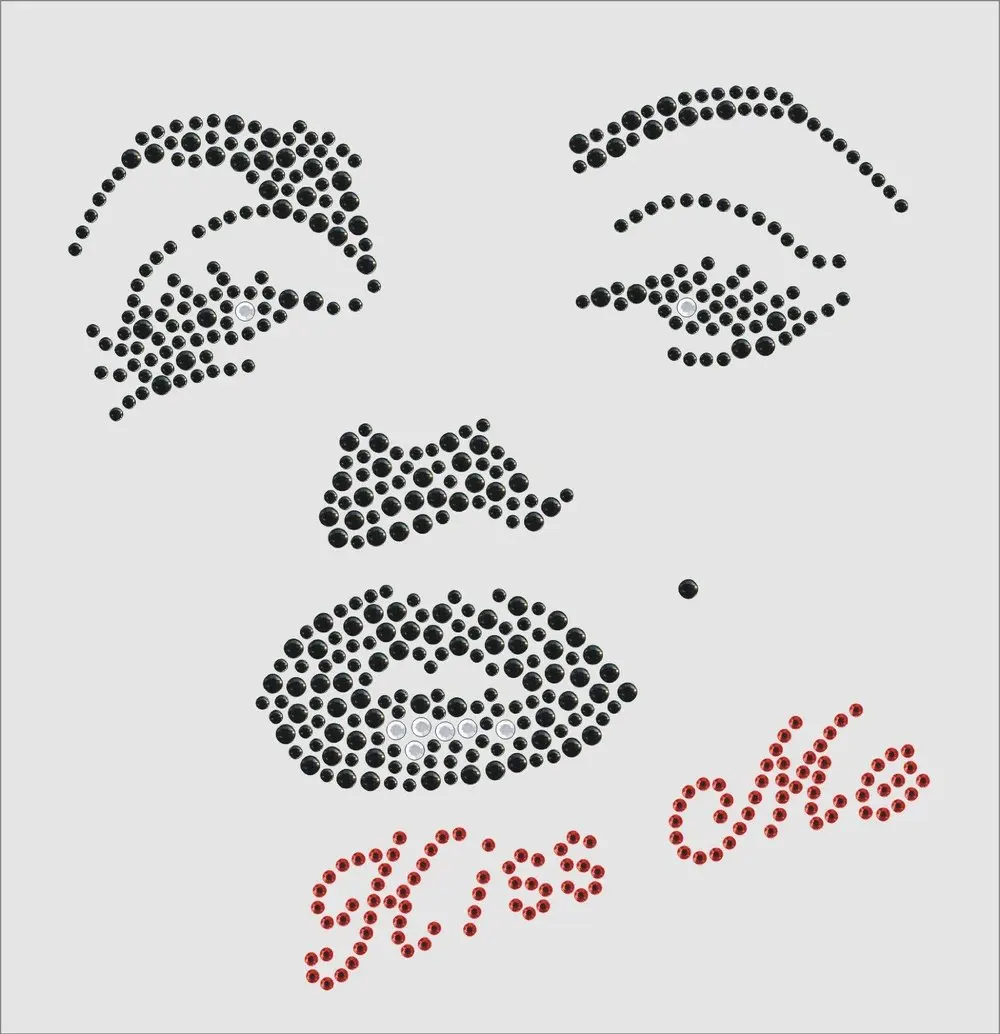 2pc/lot Marilyn Monroe Kiss Me Rhinestone Transfer Iron on Design design hot fix iron on rhinestone motifs rhinestones fix
2pc/lot Marilyn Monroe Kiss Me Rhinestone Transfer Iron on Design design hot fix iron on rhinestone motifs rhinestones fix
