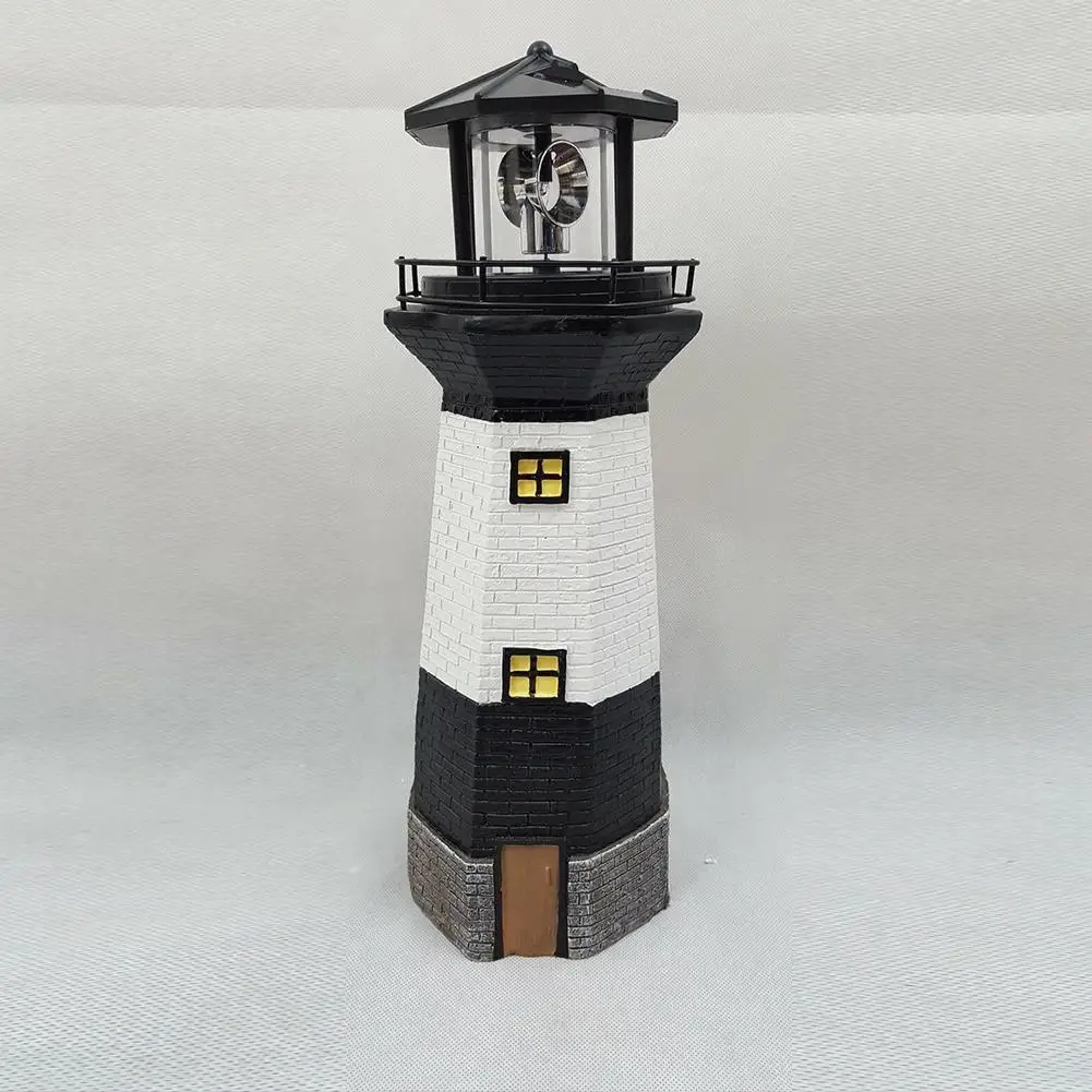 1PCS Black Solar Rotary Lighthouse Lamp Solar Powered Decorative Light For Yard Path Lawn Garden Patio Villa Decorative Lantern
1PCS Black Solar Rotary Lighthouse Lamp Solar Powered Decorative Light For Yard Path Lawn Garden Patio Villa Decorative Lantern