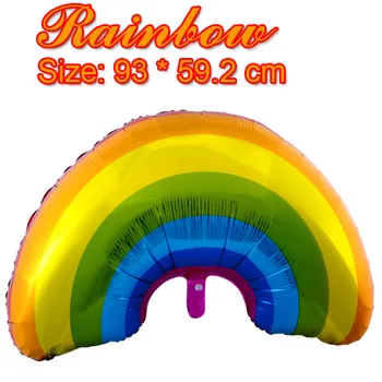 Free 50pcs/lot Wedding decoration Rainbow foil balloons /Oversized Helium inflatable Rainbow balloon / Birthday Party supplies
Free 50pcs/lot Wedding decoration Rainbow foil balloons /Oversized Helium inflatable Rainbow balloon / Birthday Party supplies