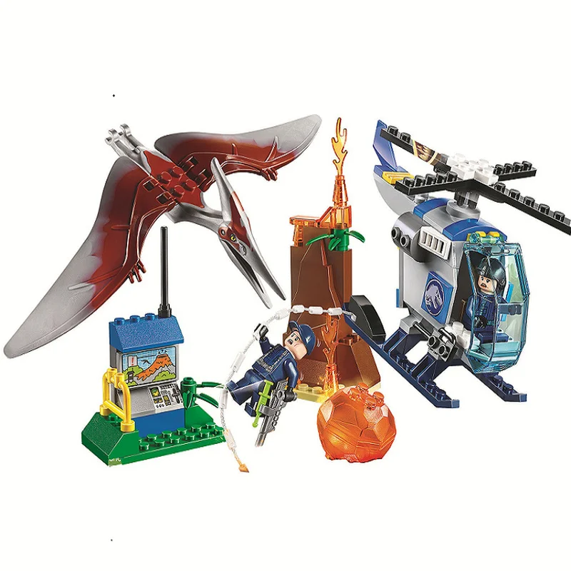 10918 96pcs Pteranodon Escape Jurassic Dinosaur World Bela Building Block Compatible legoings 10756 Brick Toys For Children
10918 96pcs Pteranodon Escape Jurassic Dinosaur World Bela Building Block Compatible legoings 10756 Brick Toys For Children
