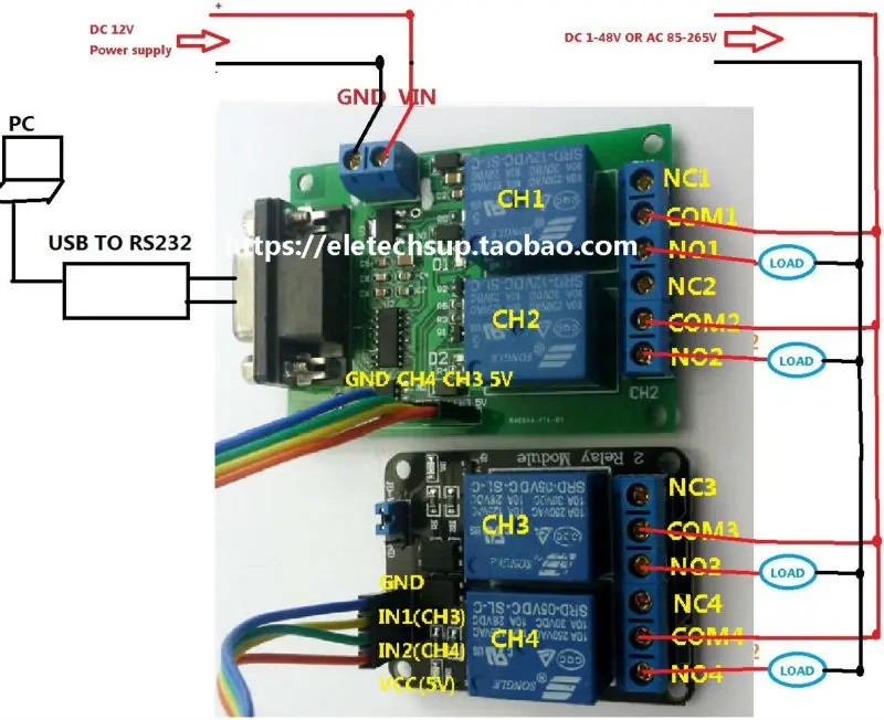 TB351*1+YC065*1 DC 9V12V 4Channel RS232 Relay Serial port UART Board replace Smart PLC USB Bluetooth Network Ethernet Time Relay
TB351*1+YC065*1 DC 9V12V 4Channel RS232 Relay Serial port UART Board replace Smart PLC USB Bluetooth Network Ethernet Time Relay