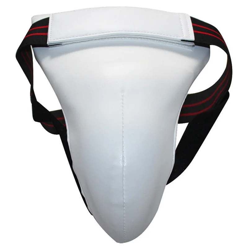 High Grade White Taekwondo Jockstrap Groin Guard Men Women Kick Boxing Karate Muay Thai Wushu Sanda Training Crotch Protector
High Grade White Taekwondo Jockstrap Groin Guard Men Women Kick Boxing Karate Muay Thai Wushu Sanda Training Crotch Protector