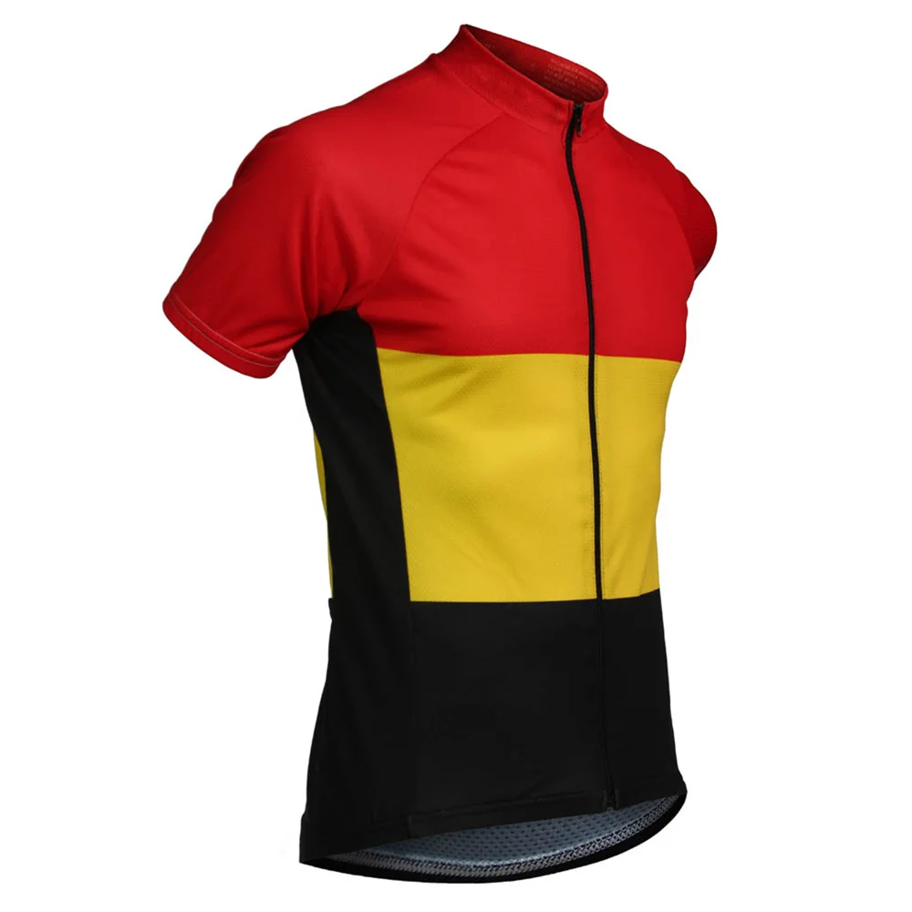 National cycling team Short Sleeve Bike Jersey 100% Polyester breathable Sport Clothes Maillot Ciclismo Top Quality quick dry
National cycling team Short Sleeve Bike Jersey 100% Polyester breathable Sport Clothes Maillot Ciclismo Top Quality quick dry