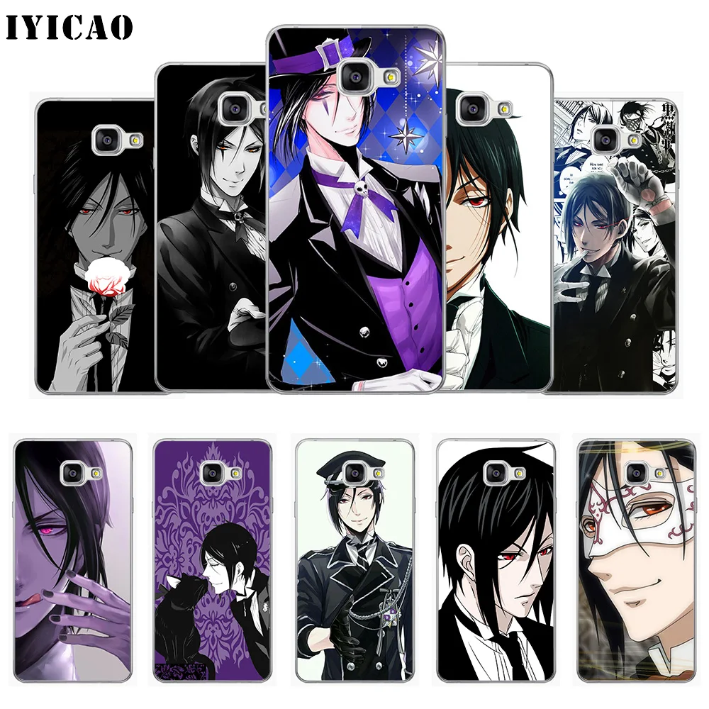 IYICAO Black Butler Sebastian Soft Silicone Phone Case for Samsung A10 A30 A40 A50 A70 M10 M20 M30 TPU Cover
IYICAO Black Butler Sebastian Soft Silicone Phone Case for Samsung A10 A30 A40 A50 A70 M10 M20 M30 TPU Cover