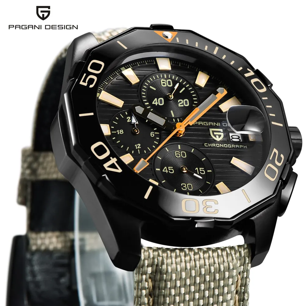 PAGANI DESIGN Men Watch Top Brand Luxury Chronograph Sport Business Waterproof Quartz Watch Men Clock Male relogio masculino
PAGANI DESIGN Men Watch Top Brand Luxury Chronograph Sport Business Waterproof Quartz Watch Men Clock Male relogio masculino