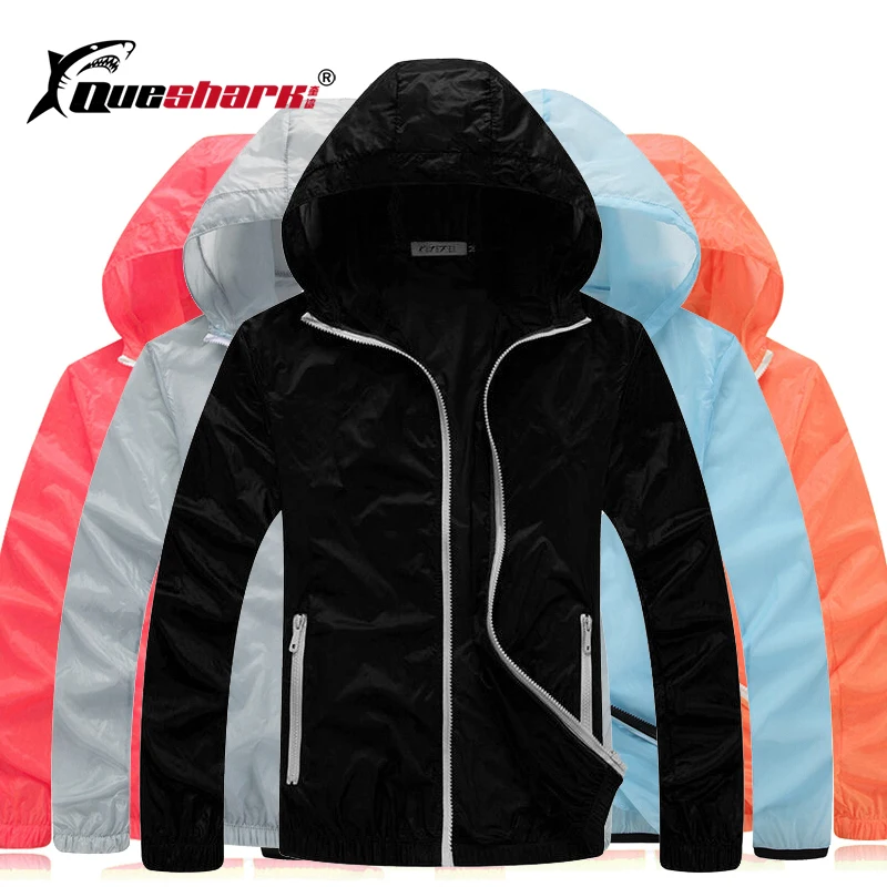 Queshark Ultralight Men Women Running Cycling Jacket Quick Dry Skin Sun-Protective Jersey Hiking Climbing Fishing Windbreaker
Queshark Ultralight Men Women Running Cycling Jacket Quick Dry Skin Sun-Protective Jersey Hiking Climbing Fishing Windbreaker