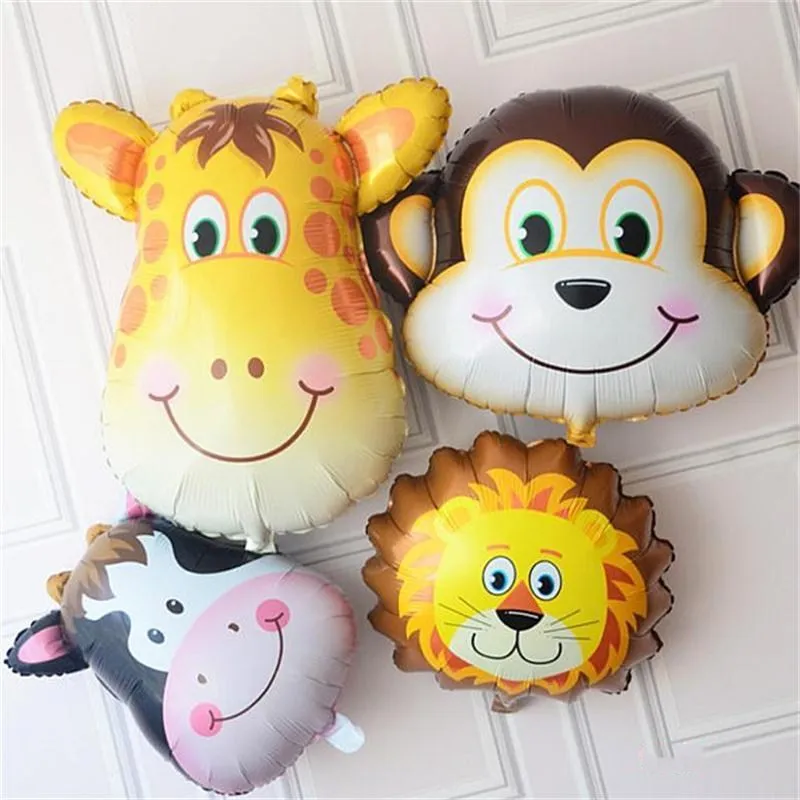 1pcs 66*46cm Animal Head Balloon monkey Lion Zebra Pig Cow Kangaroo Foil Balloons Birthday Party Decor Zoo Balls Kid Toy
1pcs 66*46cm Animal Head Balloon monkey Lion Zebra Pig Cow Kangaroo Foil Balloons Birthday Party Decor Zoo Balls Kid Toy