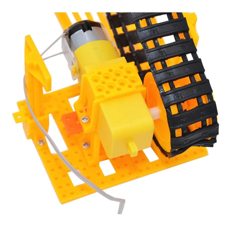 DIY Electric Conveyor model Steam Toy Science Education Aid 03