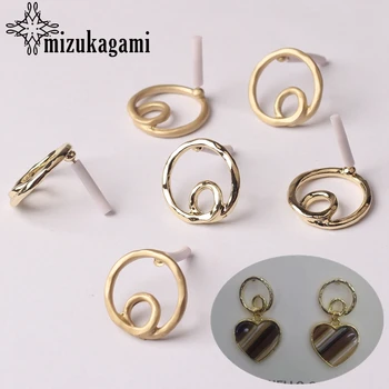 Zinc Alloy Golden Hollow Round Circle Base Earrings Connector 18mm 6pcs/lot For DIY Earrings Jewelry Making Accessories 
Zinc Alloy Golden Hollow Round Circle Base Earrings Connector 18mm 6pcs/lot For DIY Earrings Jewelry Making Accessories