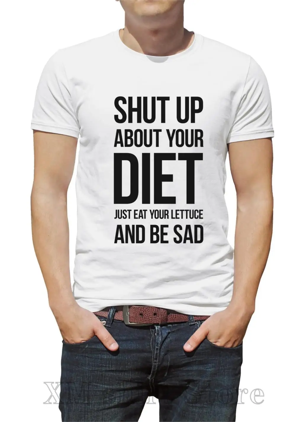 SHUT UP About Your DIET And Just Be Sad Men Tee Shirt men tshirt sarcastic slogan t-shirts men clothing gift for his
SHUT UP About Your DIET And Just Be Sad Men Tee Shirt men tshirt sarcastic slogan t-shirts men clothing gift for his