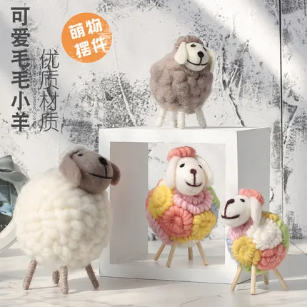 Animal Woollen knitting lovely lamb decoration decoration children room bedroom decoration gift
Animal Woollen knitting lovely lamb decoration decoration children room bedroom decoration gift