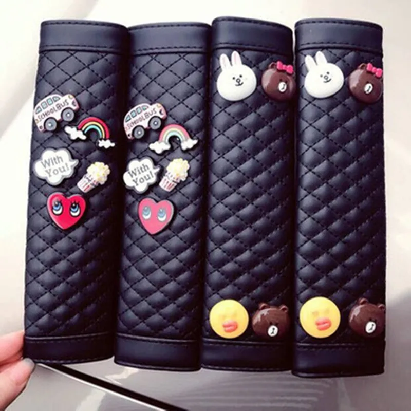 Mama Family Cute Animal Car Seat Belt Pad Lady Gift Girl Style Car Safety Belt Pad Premium PU Leather Bear Rabbit Pink Black 1PC
Mama Family Cute Animal Car Seat Belt Pad Lady Gift Girl Style Car Safety Belt Pad Premium PU Leather Bear Rabbit Pink Black 1PC