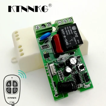 KTNNKG 433MHz AC220V 1CH Wireless Remote Control Switch Relay Module Smart Home Receiver for 433 MHz RF Transmitter
KTNNKG 433MHz AC220V 1CH Wireless Remote Control Switch Relay Module Smart Home Receiver for 433 MHz RF Transmitter