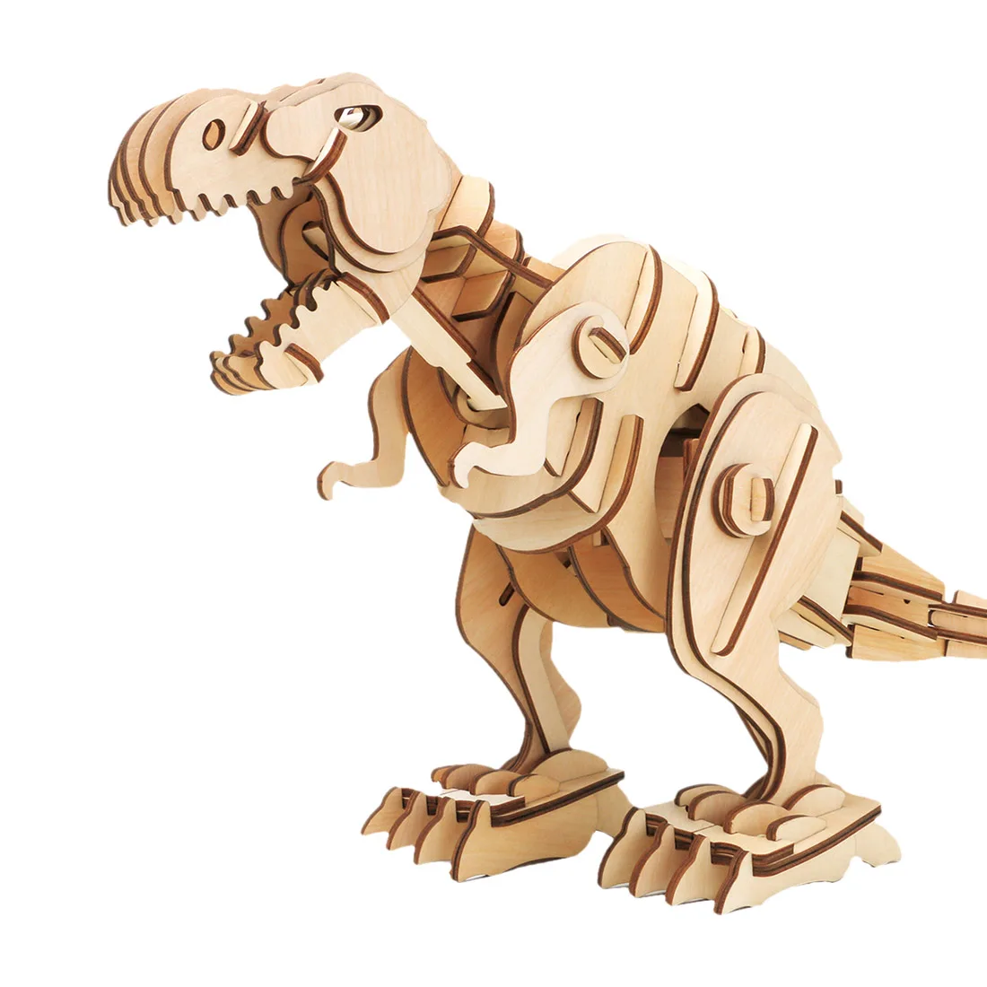 Robotime Voice Control T-Rex Dinosaurs 3D Assembly DIY Steam Stem Toy
