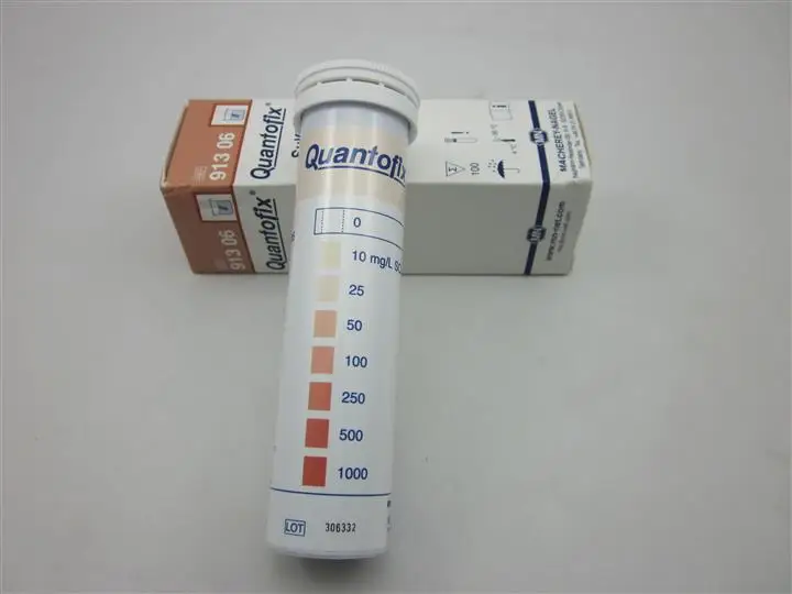 Rapid detection test paper for sugar and sulfite content of wine and beverage of German MN sulfite test strip
Rapid detection test paper for sugar and sulfite content of wine and beverage of German MN sulfite test strip