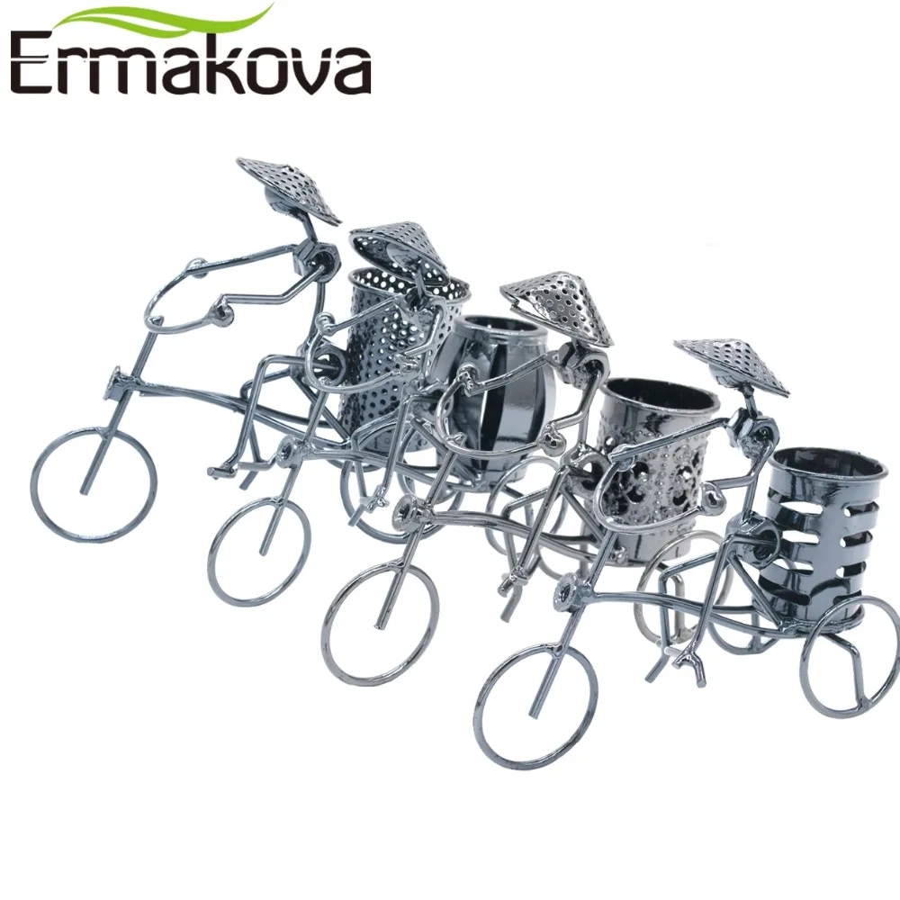 ERMAKOVA Metal Tricycle Model Retro Bike Model Statue Pencil Cup Antique Bicycle Pen Container Holder Home Office Decor Gift
ERMAKOVA Metal Tricycle Model Retro Bike Model Statue Pencil Cup Antique Bicycle Pen Container Holder Home Office Decor Gift