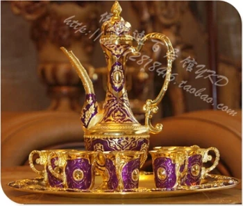 8PCS/set rare antique silver alloy metal wine set wine jar cup tray drinkware table decoration wine accessories bar gold JJ011
8PCS/set rare antique silver alloy metal wine set wine jar cup tray drinkware table decoration wine accessories bar gold JJ011