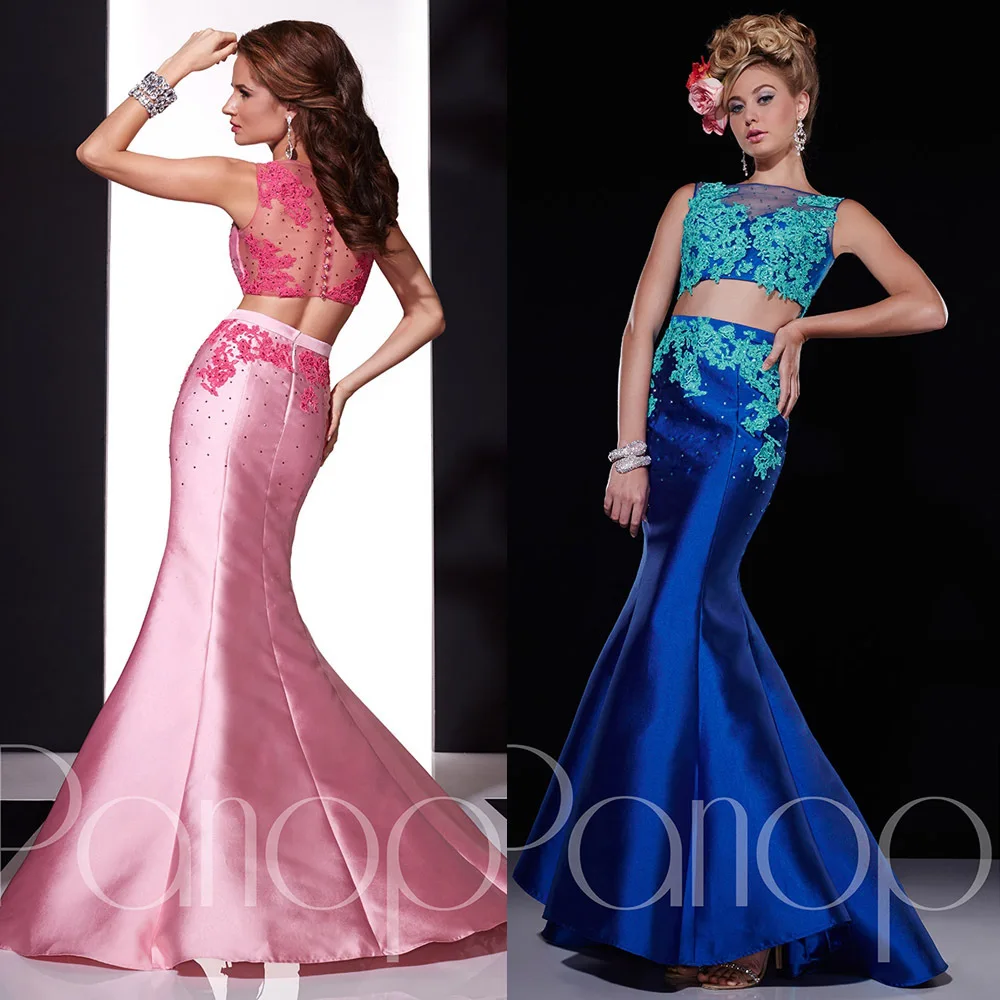 New Arrival 2015 Sexy Royal Blue Pink Mermaid Lace Two Piece Prom Dresses Women Long Special Occasion Evening Dress E6401
New Arrival 2015 Sexy Royal Blue Pink Mermaid Lace Two Piece Prom Dresses Women Long Special Occasion Evening Dress E6401