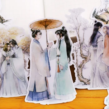 12pcs cute ancient style teenager sticker anime figure decoration beautiful translucent lovely hand account decoration tool
12pcs cute ancient style teenager sticker anime figure decoration beautiful translucent lovely hand account decoration tool