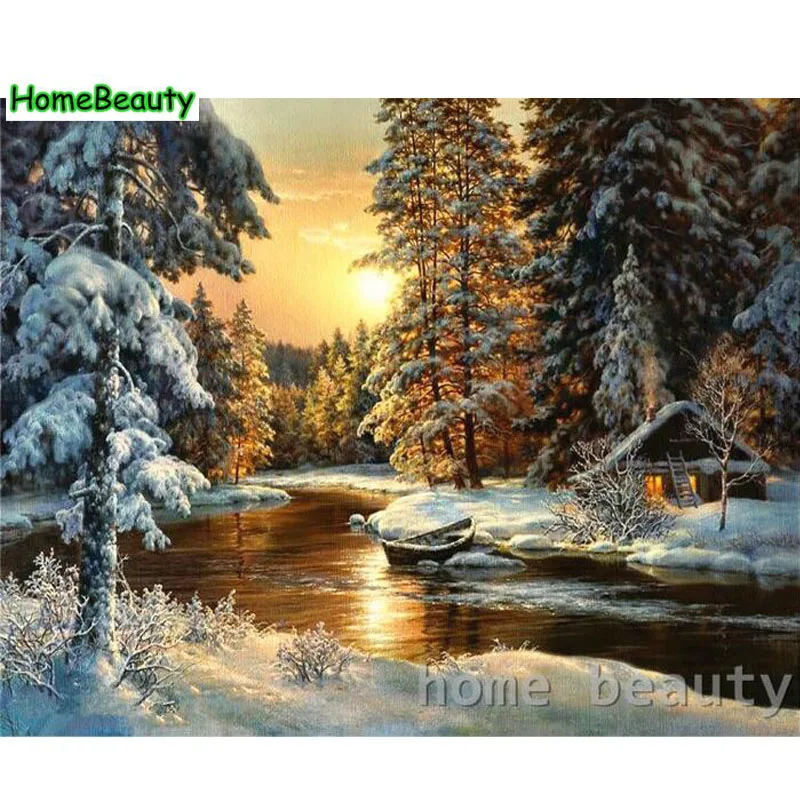 Diy digital oil painting calligraphy by numbers acrylic coloring picture by number wall canvas drawing snow winter forest Y094
Diy digital oil painting calligraphy by numbers acrylic coloring picture by number wall canvas drawing snow winter forest Y094