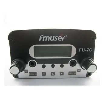 FU-7C 7W broadcast fm radio transmitter silver with power supply for fm radio station Free Shipping
FU-7C 7W broadcast fm radio transmitter silver with power supply for fm radio station Free Shipping