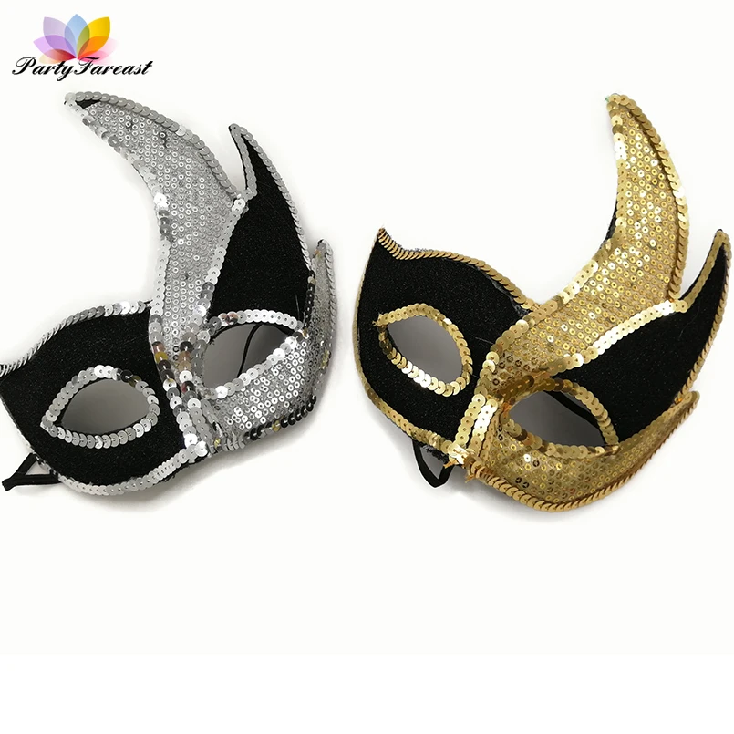 PF Gold Sivler PVC Masks Sexy Sequins Mask for Women Mascara Party Decoration Masquerade Carnival Fancy Dress Costume Mask Props
PF Gold Sivler PVC Masks Sexy Sequins Mask for Women Mascara Party Decoration Masquerade Carnival Fancy Dress Costume Mask Props