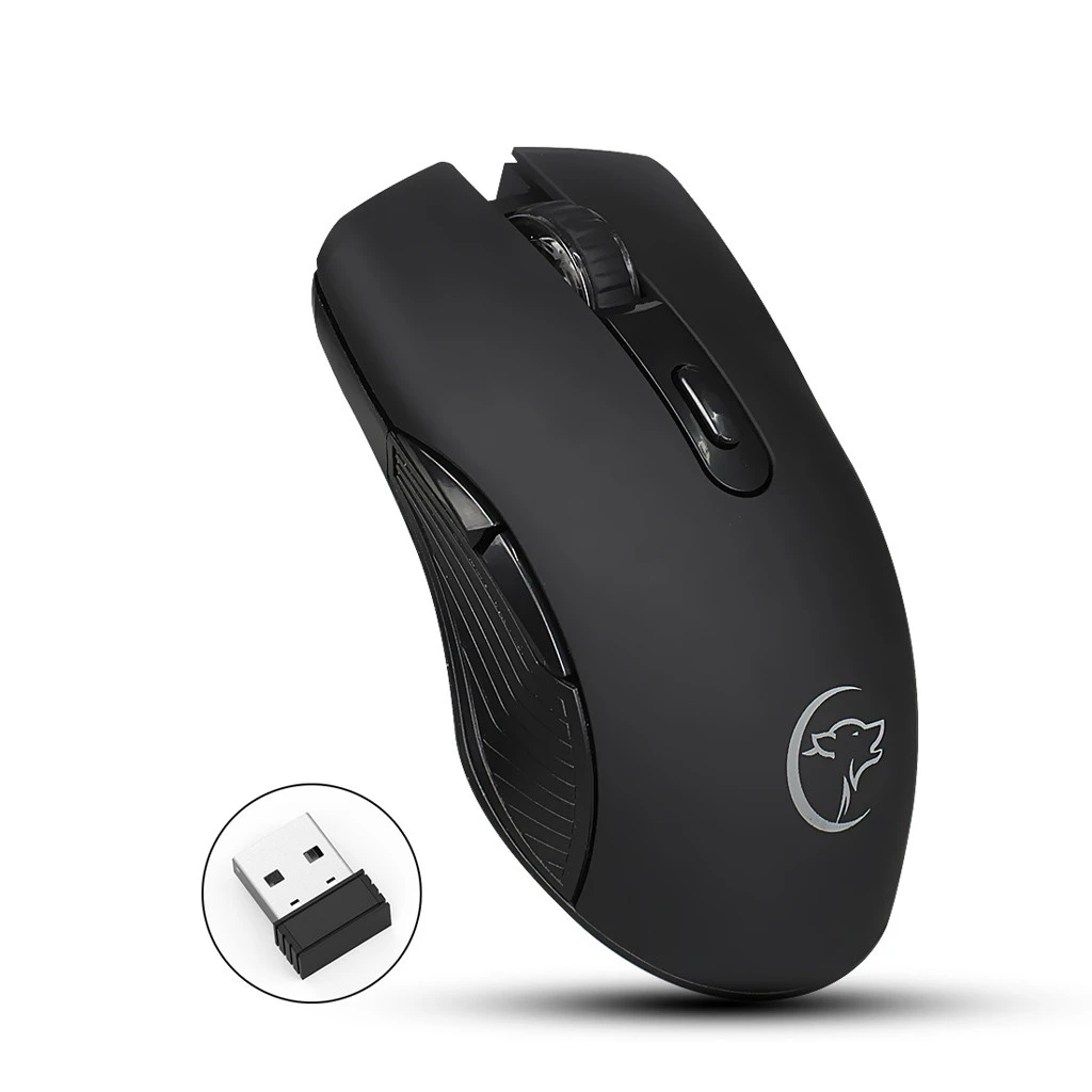 

Portable 2.4G Optical 2400 DPI Wireless Gaming Mouse Wireless Charging Ergonomic Mouse For PC Laptop Player Office Use