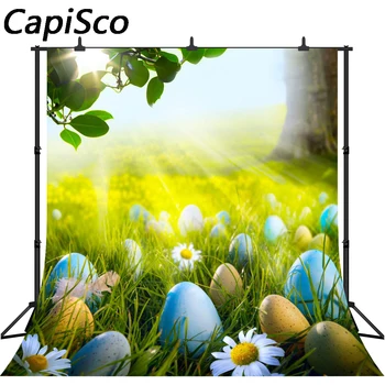 Capisco Spring Easter Eggs flowers Grassland Photography Backgrounds Customized Photographic Backdrops For Photo Studio
Capisco Spring Easter Eggs flowers Grassland Photography Backgrounds Customized Photographic Backdrops For Photo Studio