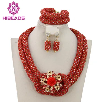 Fantastic African Beads Perfect Nigerian Bridal Jewelry Set Marvelous Design Free Shipping NCD217
Fantastic African Beads Perfect Nigerian Bridal Jewelry Set Marvelous Design Free Shipping NCD217