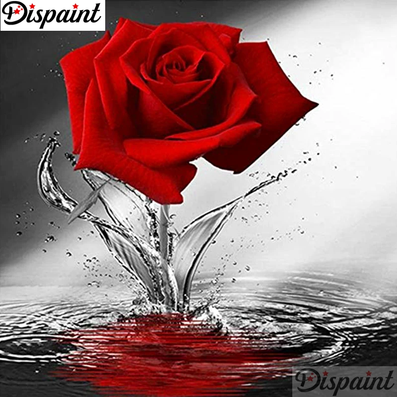 Dispaint Full Square/Round Drill 5D DIY Diamond Painting "Red rose flower" 3D Embroidery Cross Stitch 5D Home Decor A10702
Dispaint Full Square/Round Drill 5D DIY Diamond Painting "Red rose flower" 3D Embroidery Cross Stitch 5D Home Decor A10702