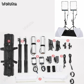 LED 2 Light stand Softbox set 50W 5600K Photography Dimmable Panel Lamp Photo Studio Lighting Kit RX-13T CD50 T10
LED 2 Light stand Softbox set 50W 5600K Photography Dimmable Panel Lamp Photo Studio Lighting Kit RX-13T CD50 T10