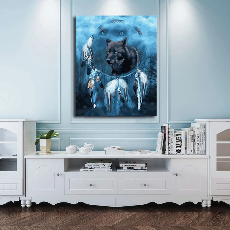 DIY colorings pictures by numbers with wolf picture drawing painting by numbers framed Home
DIY colorings pictures by numbers with wolf picture drawing painting by numbers framed Home