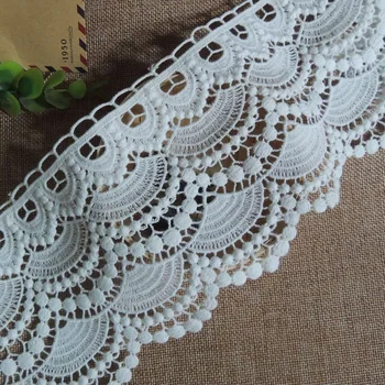 3 Yards / Fashion New Lace, Water Soluble Lace Accessories, Tablecloth Curtain, Decorative Cotton DIY Width 11cm YS0274
3 Yards / Fashion New Lace, Water Soluble Lace Accessories, Tablecloth Curtain, Decorative Cotton DIY Width 11cm YS0274