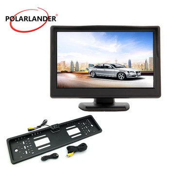 HD Desktop European License Plate 5 Inch TFT Wireless Transmitter Car Monitor Reversing Camera LED Silver/Black Parking Monitor
HD Desktop European License Plate 5 Inch TFT Wireless Transmitter Car Monitor Reversing Camera LED Silver/Black Parking Monitor