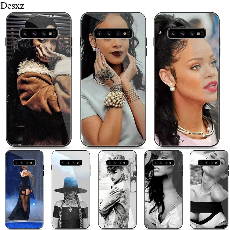 

Mobile Phone Case For Samsung A10 A20 A30 A40 A50 A60 A70 S7 Edge S8 Plus Note 8 9 S10 Cover Beyonce And Rihanna Shell