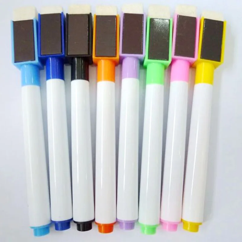 8Pcs Magnetic Whiteboard Pen,Drawing and Recording Magnet Erasable Dry White Board Markers For Office School Supplies
8Pcs Magnetic Whiteboard Pen,Drawing and Recording Magnet Erasable Dry White Board Markers For Office School Supplies