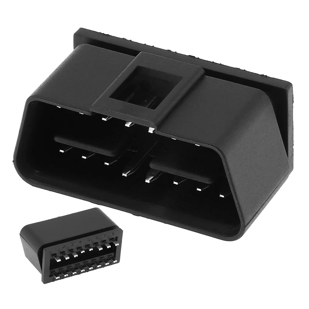OBD II OBD2 24V Square Hole 16Pin Male Extension Opening Cable Car Diagnostic Interface Connector Plug Adapter 
OBD II OBD2 24V Square Hole 16Pin Male Extension Opening Cable Car Diagnostic Interface Connector Plug Adapter