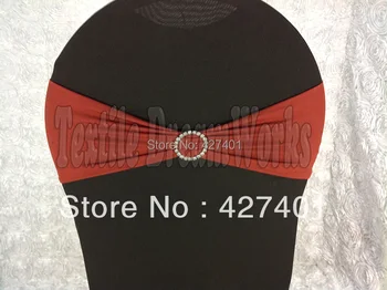 Hot Sale Burgundy Spandex Bands / Lycra Band /Chair Covers Sash With Round Diamond Buckle For Wedding & Banquet
Hot Sale Burgundy Spandex Bands / Lycra Band /Chair Covers Sash With Round Diamond Buckle For Wedding & Banquet