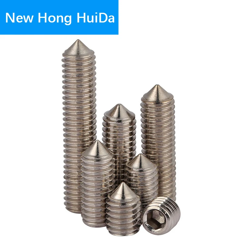 Hex Socket Head Set Grub Screw Hexagon Metric Thread Headless Allen Tapered Point Head Screw Bolt 304 Stainless Steel M8
Hex Socket Head Set Grub Screw Hexagon Metric Thread Headless Allen Tapered Point Head Screw Bolt 304 Stainless Steel M8
