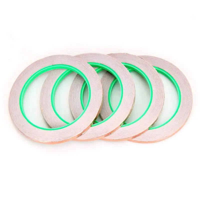 4 Pack Copper Foil Tape with Conductive Adhesive for EMI Shielding,Paper Circuits, Electrical Repairs, Grounding