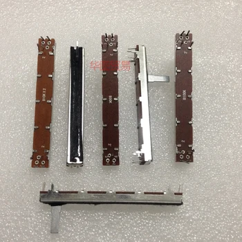 8pcs SC6021 B10K B50K B100K Mixer Dual Channel Fader / 75mm Stereo Slide Push-pull Potentiometer B10K B50K B100K
8pcs SC6021 B10K B50K B100K Mixer Dual Channel Fader / 75mm Stereo Slide Push-pull Potentiometer B10K B50K B100K