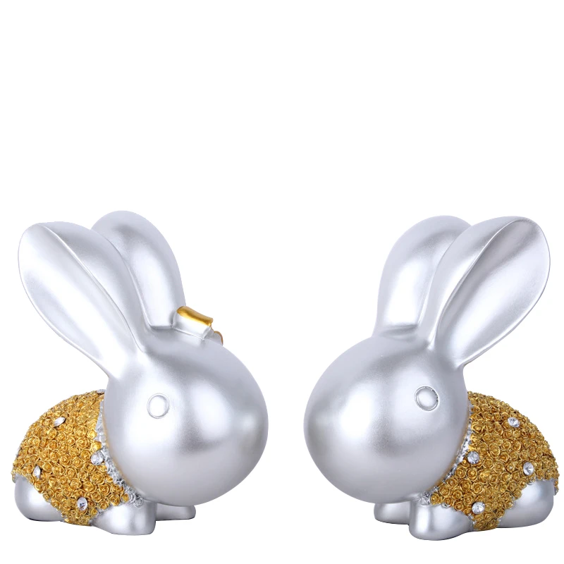 Modern Lover's Animal Rabbit Coin Bank Currency Resin Save Money Box Coin Bank Creative Couple Lovers Gift Saving Pot Craft
Modern Lover's Animal Rabbit Coin Bank Currency Resin Save Money Box Coin Bank Creative Couple Lovers Gift Saving Pot Craft