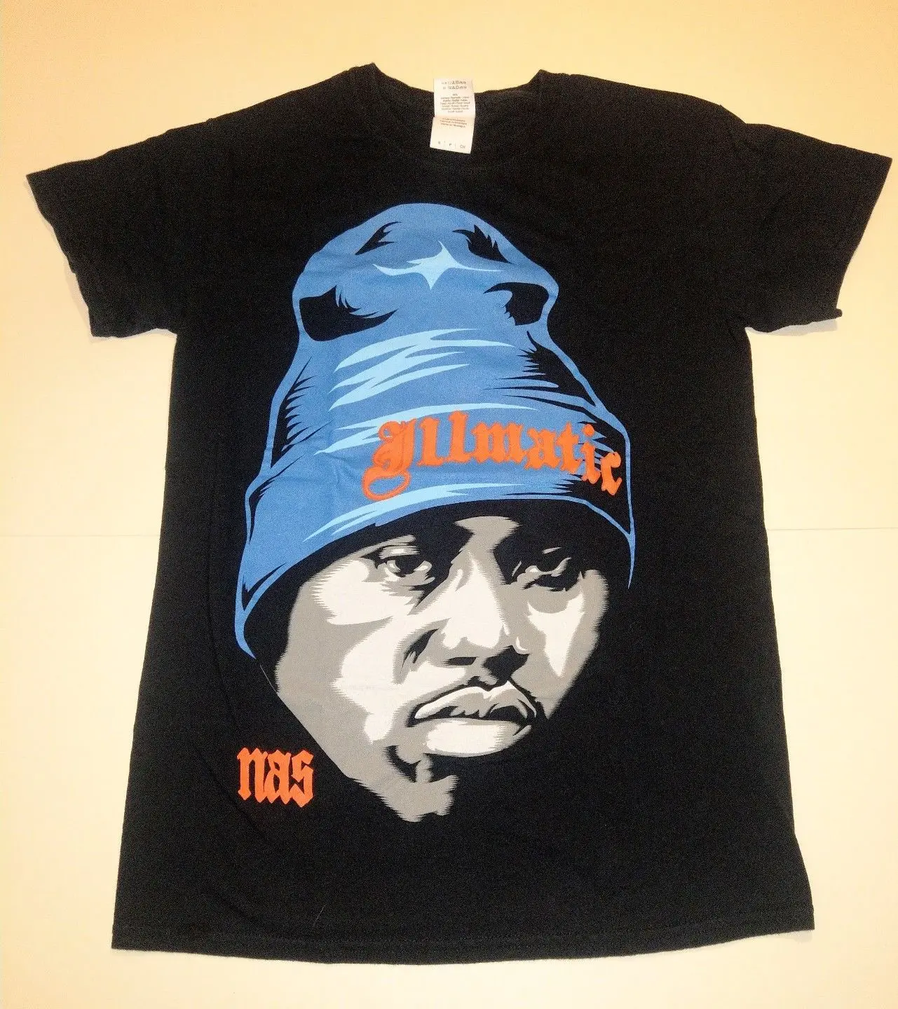 Nas Illmatic Rap Shirt Size Small T Shirt Discount 100 % Cotton T-Shirt For Men'S Short Sleeve O-Neck Cotton T shirt
Nas Illmatic Rap Shirt Size Small T Shirt Discount 100 % Cotton T-Shirt For Men'S Short Sleeve O-Neck Cotton T shirt