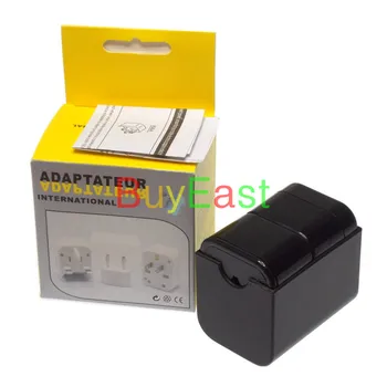 Free shipping World Global All In One Travle Adapter US/EU/GB/AU/China/Japan Universal Power Plug Half cover ' Black
Free shipping World Global All In One Travle Adapter US/EU/GB/AU/China/Japan Universal Power Plug Half cover ' Black