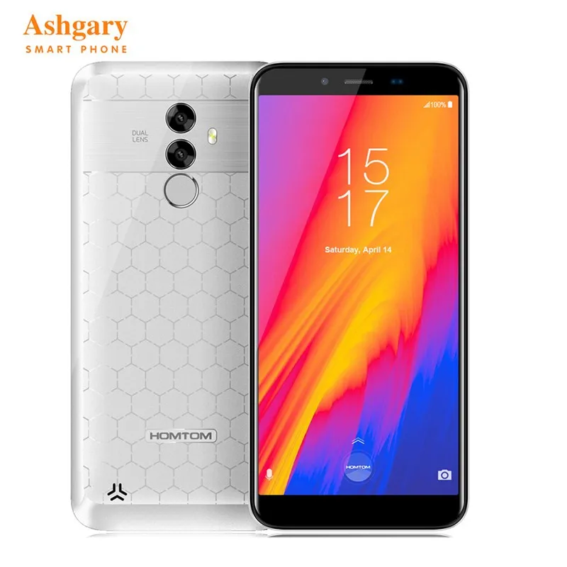 

HOMTOM S99 4G Smartphone Original Android 8.0 Phablet 5.5 Inch MTK6750 Octa Core 1.5GHz 4GB RAM + 64GB ROM 6200mAh Mobile Phone